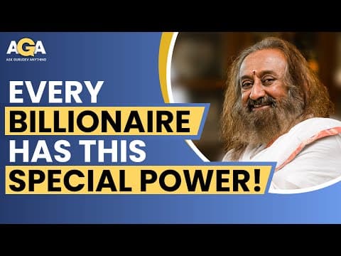 How To Make Money & Be Successful | Business Leaders Ask Gurudev Anything thumbnail