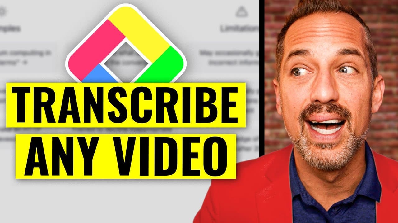 YouTube video player