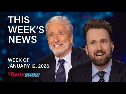 Jon on MAGA's Renee Good Hypocrisy & Klepper on Minnesotans' Response to ICE | The Daily Show thumbnail