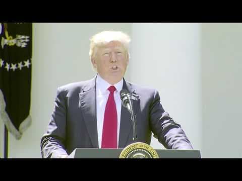 Full speech of Trump announcing withdrawal from Paris climate agreement thumbnail