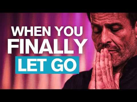 Tony Robbins Motivation to LET GO of the Past & Move Forward (Full Intervention) thumbnail
