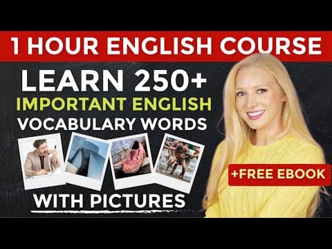 How Can You Learn 250 Advanced English Words? thumbnail