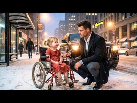 Disabled Little Girl Abandoned by Her Mom at the Bus Stop—What the Lonely CEO Did Will Shock You thumbnail
