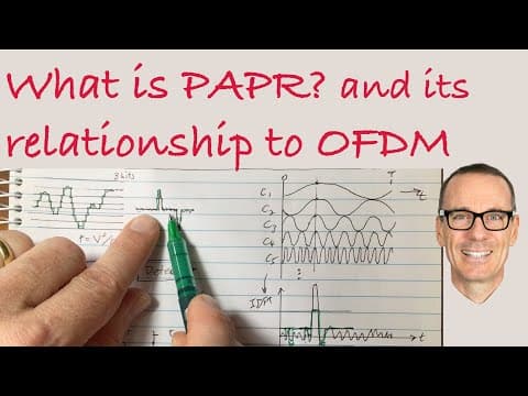 What is PAPR? and its relationship to OFDM thumbnail