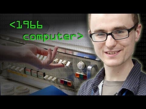 1966 Computing Power (Elliott 903) - Computerphile thumbnail