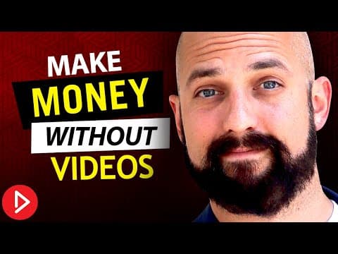 You Don't Need Videos to Make Money as a YouTuber thumbnail