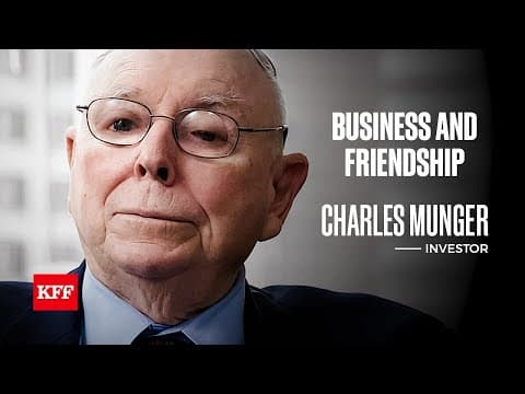 Charles Munger Interview: The Power of Partnership with Warren Buffett thumbnail