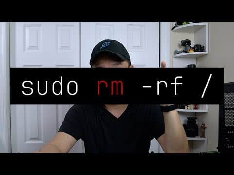 What Happens if You Run 'rm -rf /' on Linux? thumbnail