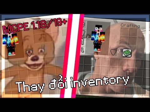 Cách tạo Inventory riêng (chèn ảnh) | BenVN MCPE 1.18-19+ thumbnail
