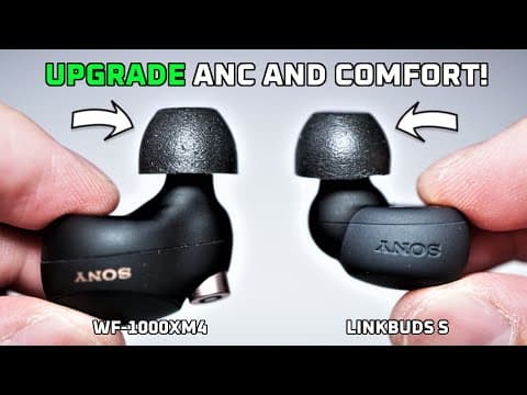 THIS Upgrades Sony WF-1000XM4 and LinkBuds S Noise Cancelling! 🔥 thumbnail