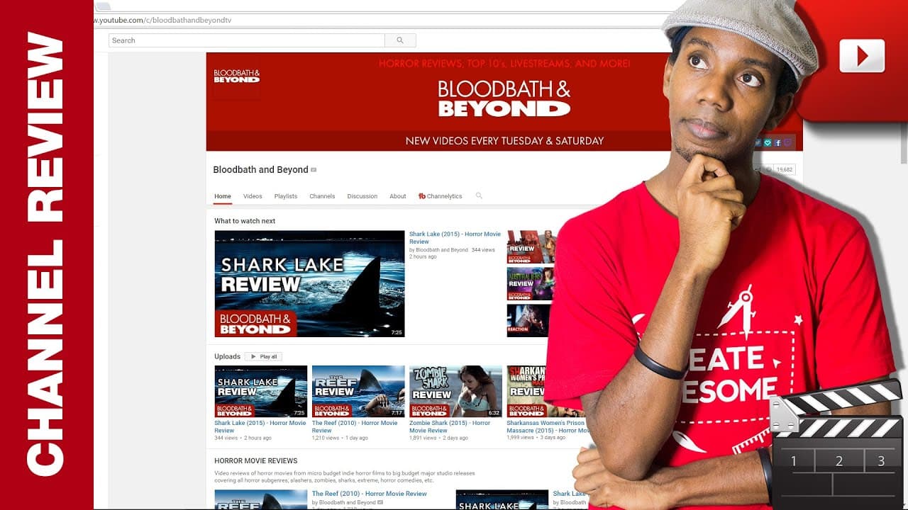 YouTube video player