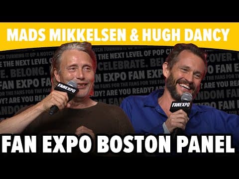 Hannibal Panel Highlights with Mads Mikkelsen and Hugh Dancy | FAN EXPO Boston 2024 thumbnail