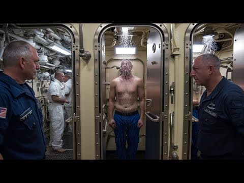 How Submariners Shower, Shave, and Stay Clean Underwater thumbnail