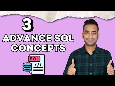 How to Write Advance SQL Queries | Consecutive Empty Seats | SQL Interview Questions thumbnail