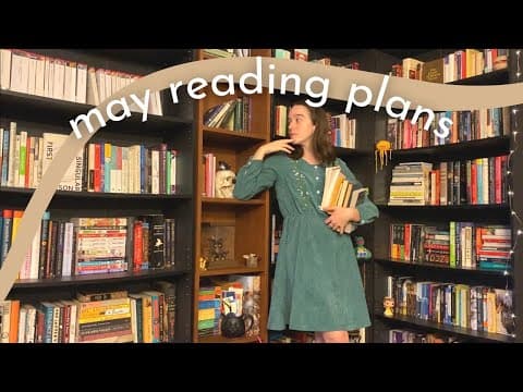 planning my may reads | summer english classes, classics & new shelves thumbnail
