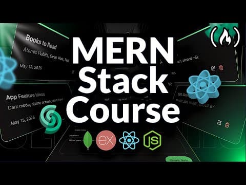 MERN Stack Tutorial for Beginners with Deployment – 2025 thumbnail