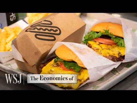 Why Shake Shack Is Borrowing Ideas from Fast Food Restaurants | WSJ The Economics Of thumbnail