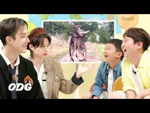 '캥거루 싸움..?' 호주 설명하기 (feat. 필릭스, 방찬 of Stray Kids) thumbnail