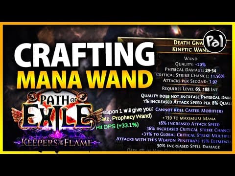 Kinetic Blast of Hierophant Day 4 Update | Endgame Wand Crafting | Path of Exile 3.27 thumbnail