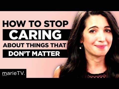 Mark Manson: How to Stop Caring About Things That Don’t Matter — For Good thumbnail