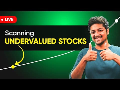 Finding Stocks with Good Results and LOW PE| Screener Included | Weekend Research Live thumbnail