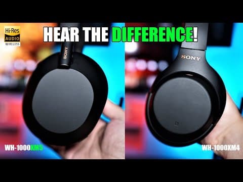 Sony WH-1000XM5 vs WH-1000XM4: Which Should You Choose? thumbnail
