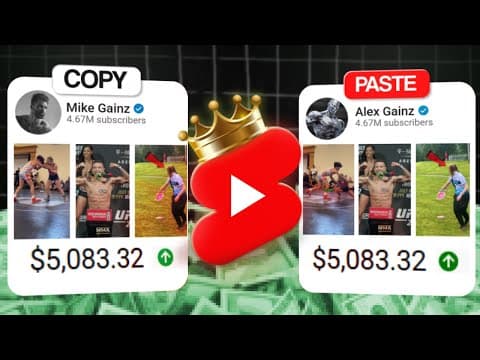 I Tried Copying Viral YouTube Shorts for 30 Days (Real Results) thumbnail