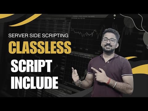 On Demand/Classless Script Include (with use case) thumbnail