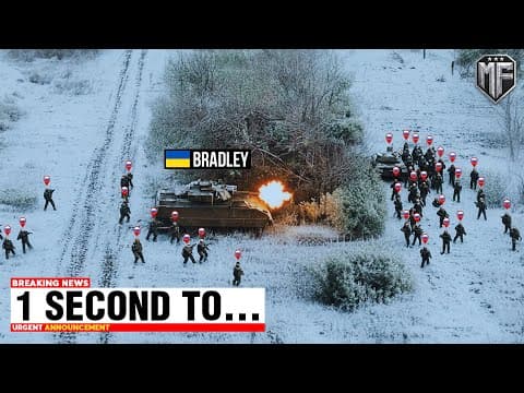Ukrainian Bradley Surrounded By Large Russian Brigade - Then THIS Happened... thumbnail