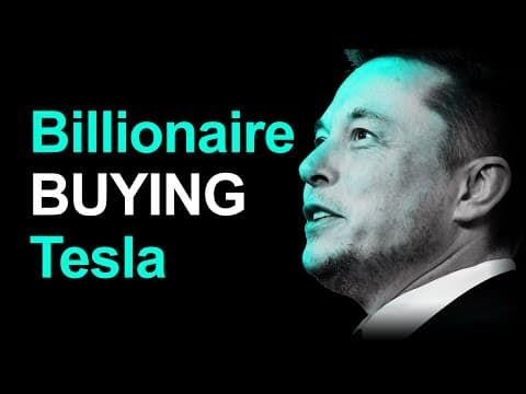 Billionaire LOADS Up On Tesla Stock After AI Breakthrough thumbnail