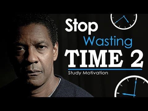 STOP WASTING TIME - Part 2 | Best Motivational Video for Success & Studying (Ft. Coach Hite) thumbnail