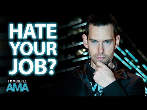 How to Survive Your Crappy Job | Tom Bilyeu AMA thumbnail