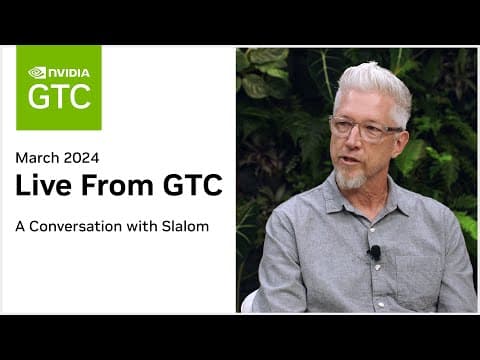 Live From GTC: A Conversation With Slalom thumbnail