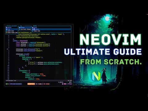 The Ultimate Neovim Setup Guide From Scratch thumbnail