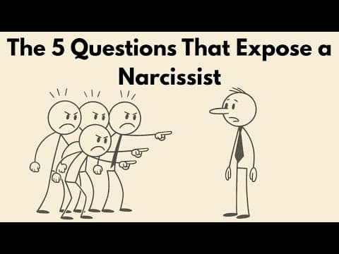 5 Questions Narcissist Ask to Manipulate You | HUMAN PHILOSOPHY thumbnail
