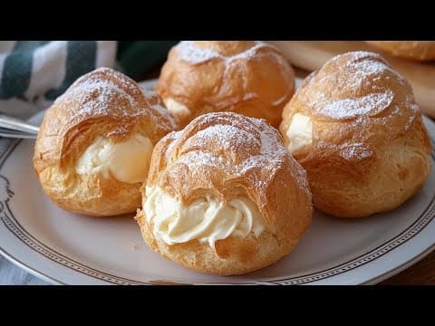 It’s Easier Than You Think! Perfect Cream Puffs That Melt In Your Mouth! thumbnail