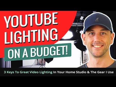How to Set Up Budget-Friendly Lighting for YouTube Videos thumbnail