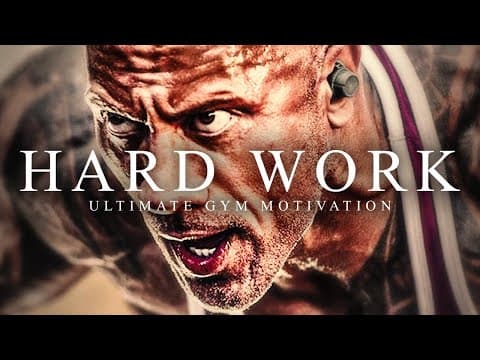 HARD WORK & DISCIPLINE  - Best Gym Training Motivation thumbnail