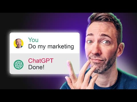 Marketing Your Business with ChatGPT! FULL Masterclass for Beginners thumbnail