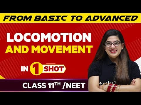 Locomotion and Movement In One Shot | JEE/NEET/Class 11th Boards || Victory Batch thumbnail