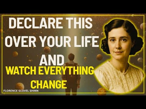 Declare This Daily and NOTHING Will Stop Your Blessings / Florence Scovel Shinn Wisdom thumbnail