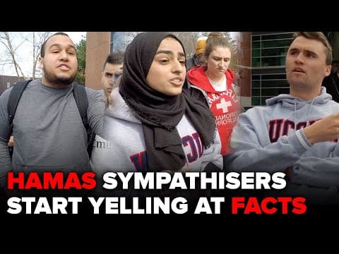 Hamas Sympathisers Start Yelling at Facts thumbnail