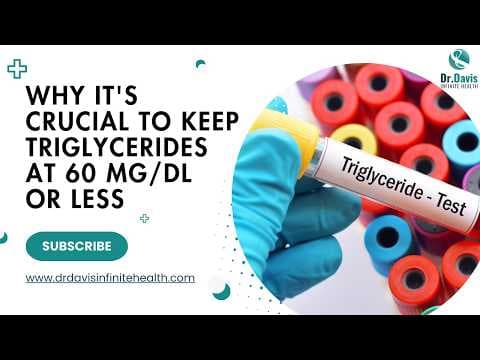 Why it's crucial to keep triglycerides at 60 mg/dl or less thumbnail