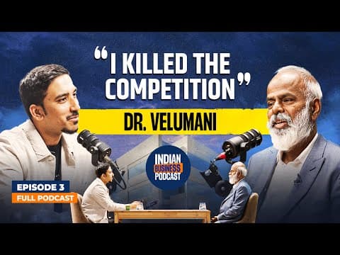 From Poverty to 3300 crores. How Dr.Velumani built Thyrocare? | Dr Velumani |IBP Episode 3 thumbnail