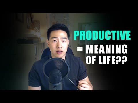 Productivity is BOTH Pointless AND Purposeful... ?!! thumbnail