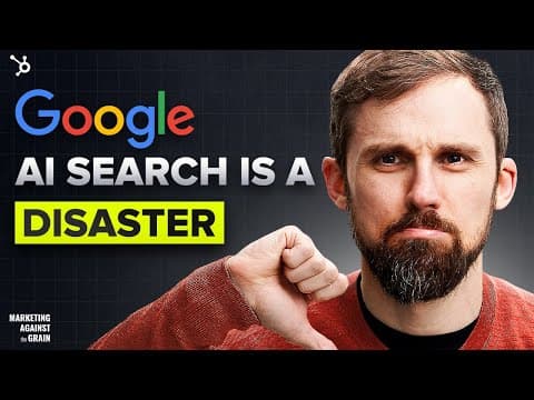 Look Dumb or Get Disrupted: Google's Risky AI Overviews Launch thumbnail