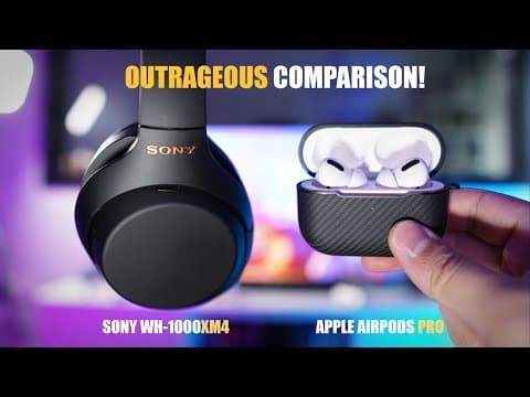 Which Is Better: Sony WH-1000XM4 or AirPods Pro? thumbnail
