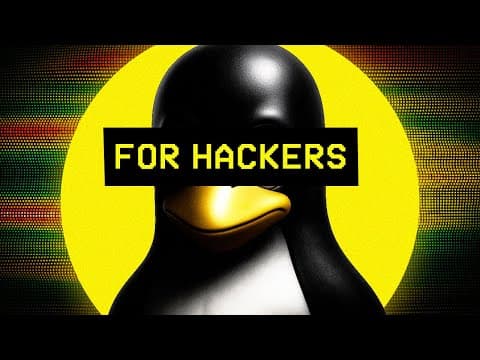 Linux Basics for HACKERS! (Pt. 1) thumbnail