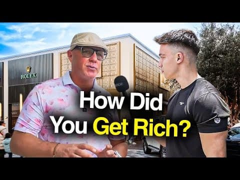 Asking Millionaires How They Got RICH! (Houston) thumbnail