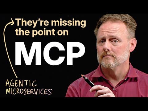 Why MCP really is a big deal | Model Context Protocol with Tim Berglund thumbnail
